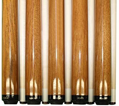 Aska SP1 Malaswood Sneaky Pete pool cues, set of 5