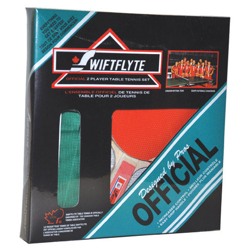 Swiftlyte 2 player official table tennis set