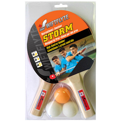 Swiftlyte recreational 2 player table tennis set