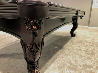 8 FT MAJESTIC MAHOGANY POOL TABLE
