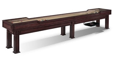 14 FT LEGACY LANDON SHUFFLEBOARD. OLD ENGLISH FINISH