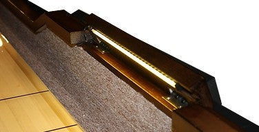 14 FT LEGACY LANDON SHUFFLEBOARD. OLD ENGLISH FINISH