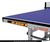 LI-NING LNX P2000 INDOOR TENNIS TABLE (25 MM) WITH RACKET AND BALL COMPARTMENT. BLACK