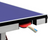 LI-NING LNX P2000 INDOOR TENNIS TABLE (25 MM) WITH RACKET AND BALL COMPARTMENT. BLUE