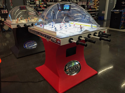 Super Chexx Pro bubble hockey table