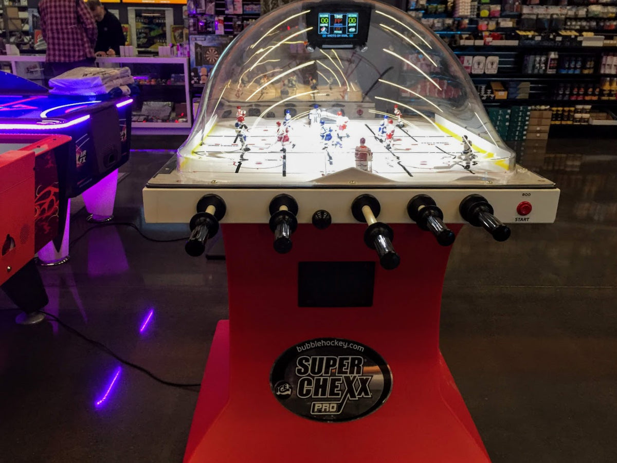 SUPER CHEXX PRO BUBBLE HOCKEY TABLE
