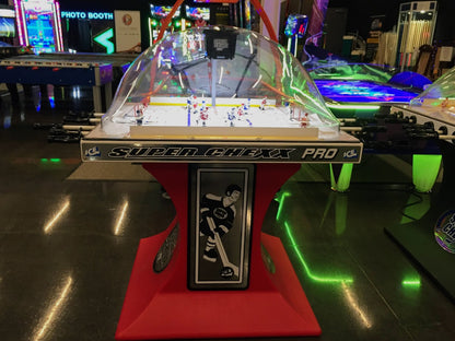 SUPER CHEXX PRO BUBBLE HOCKEY TABLE