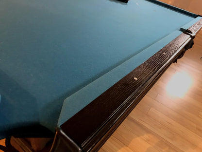 Preowned 9' Olhausen Pool Table – Installed with Accessories