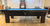 PREOWNED 9' OLHAUSEN  POOL TABLE INSTALLED WITH ACCESSORIES