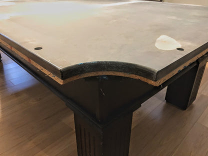 Preowned 9' Olhausen Pool Table – Installed with Accessories