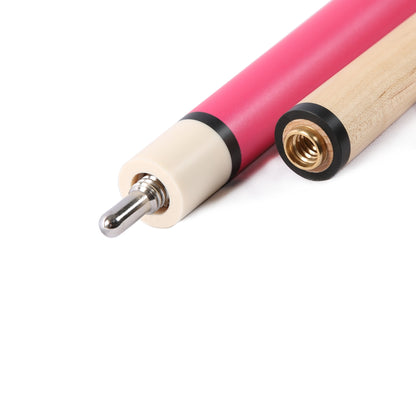 ASKA Heavy Hit Matte Pink Jump/Break Cue – 25 oz