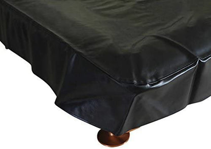 Aska 8 ft Black Heavy-Duty PVC Billiard Table Cover