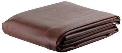 Aska 8 ft Brown Heavy-Duty PVC Billiard Table Cover