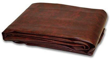 Aska 7 ft Burgundy Heavy-Duty Billiard Table Cover