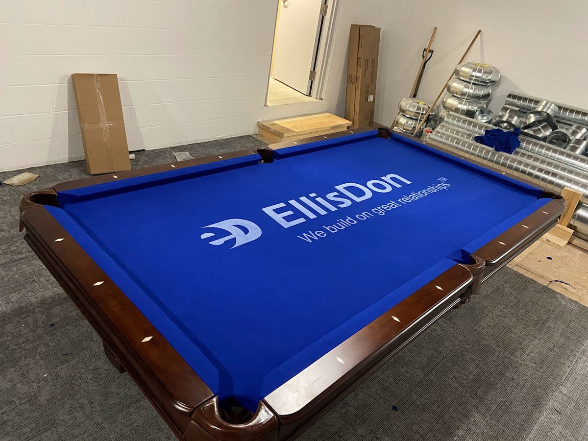 Custom Designed Billiard Cloth