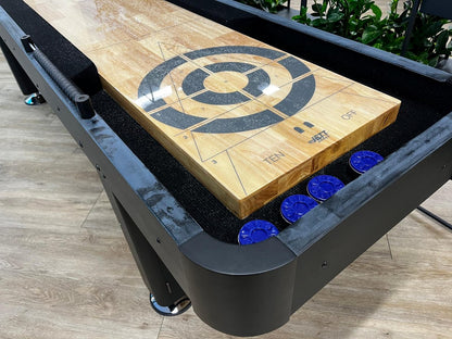 Jett Black Shuffleboard Table – 9' and 12'