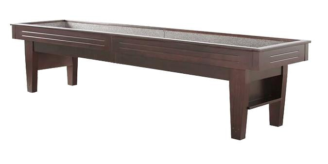 9 FT MAJESTIC SHUFFLEBOARD TABLE – WALNUT FINISH