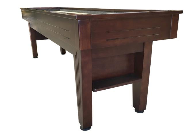 9 FT MAJESTIC SHUFFLEBOARD TABLE – WALNUT FINISH