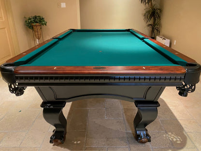 8 FT MAJESTIC PINACLE TWO-TONE POOL TABLE